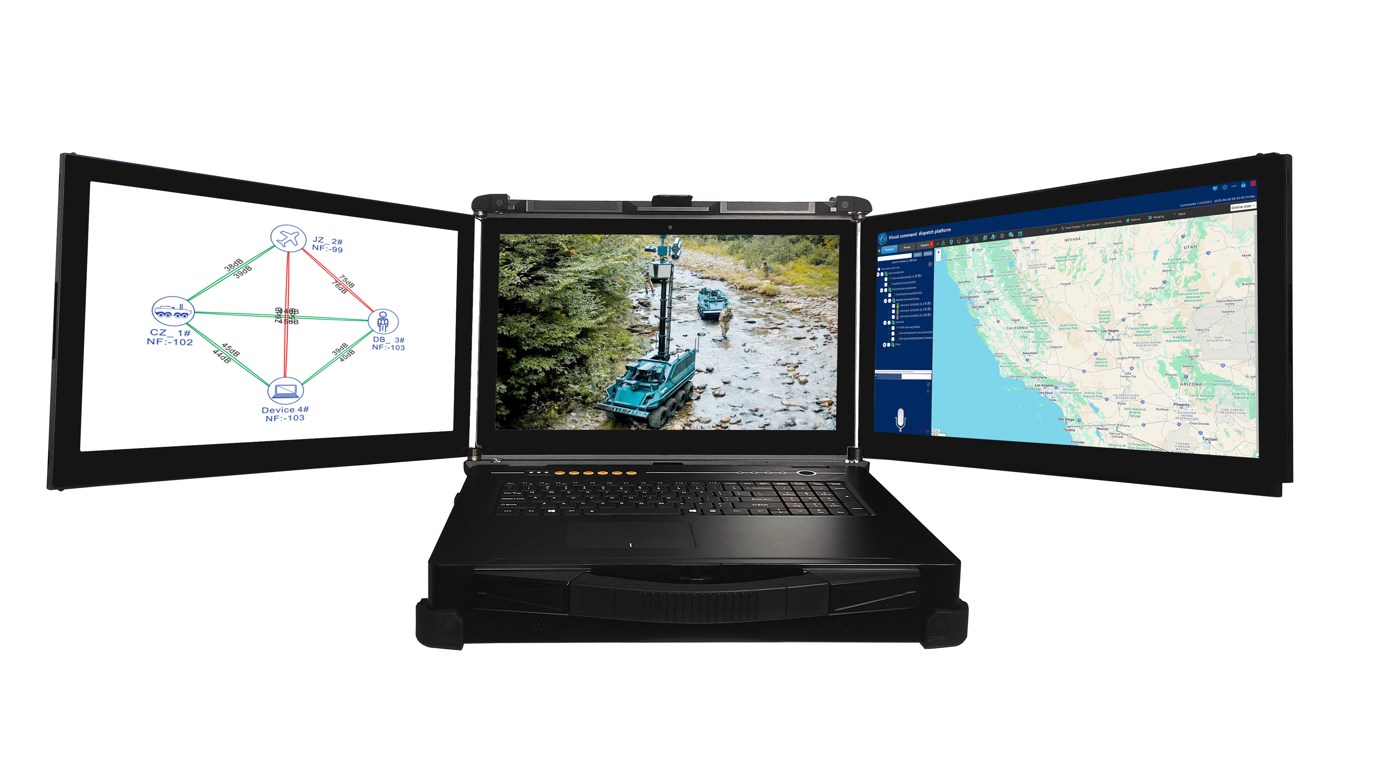 Portable Emergency Command & Dispatch Platform